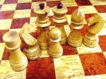 Шахматный столик средний