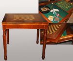 Стол казино, шахматы и домино с фигурами и аксессуарами, 91x91x80