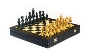 Шахматы "Черный султан" (ручная работа) ― Магазин шахмат
